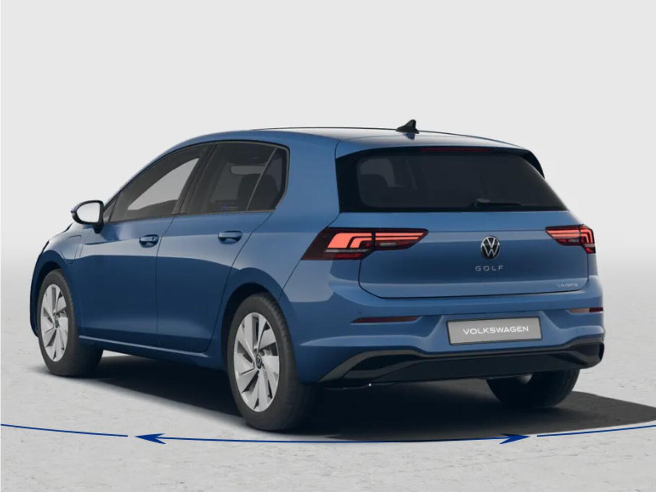 Volkswagen GOLF 1.5 eHybrid Life Edition 204 pk 6 versn. DSG PRIVATE LEASE VANAF ¤459P/M · Achteruitrijcamera · draadloze telefoonlader · Voorraad OUTLET ·
