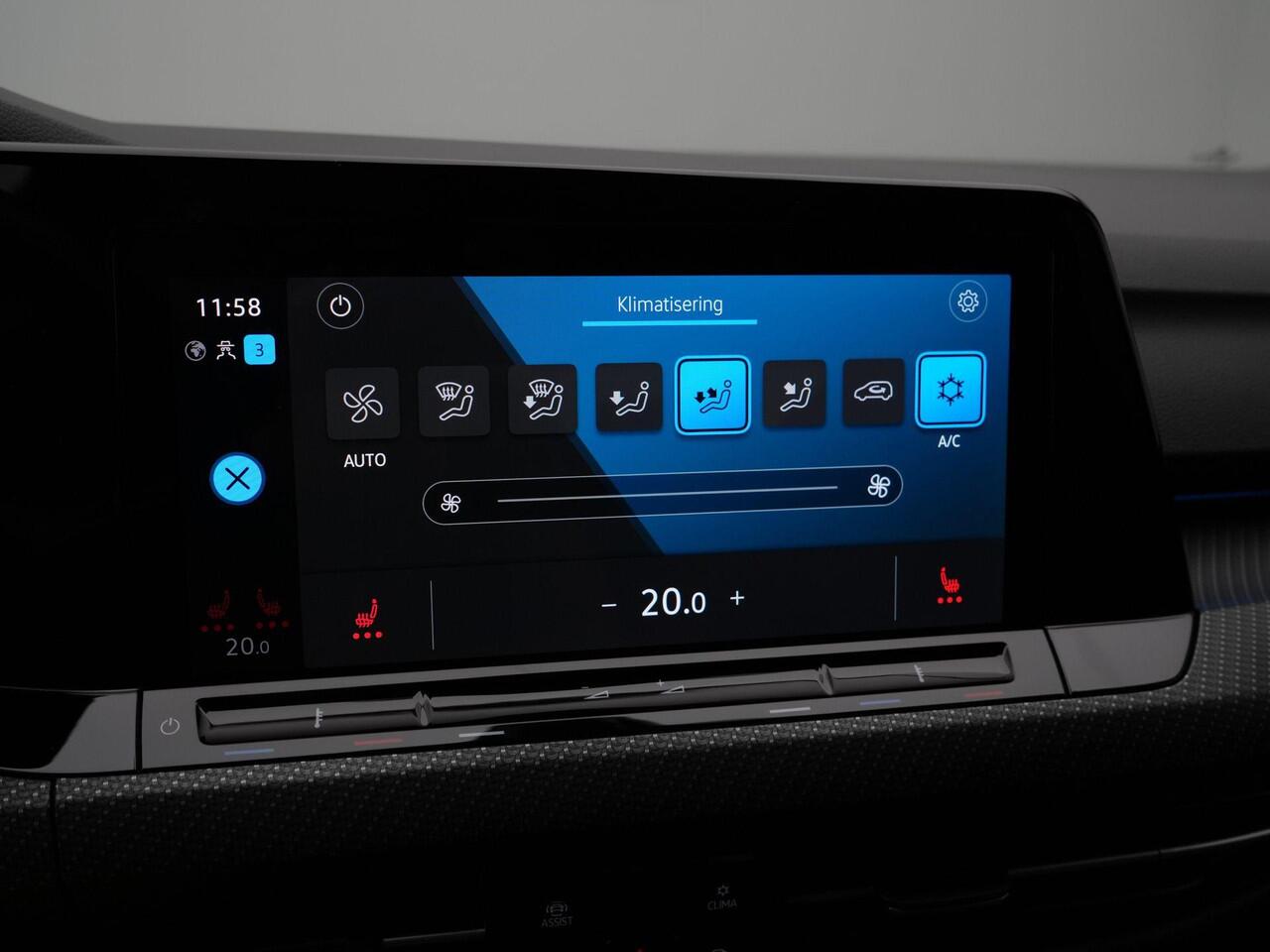 Volkswagen GOLF Variant 1.5 eTSI 150 pk DSG R-Line Business | Trekhaak | Adaptief onderstel | IQ Light | Achteruitrijcamera | Stuur-/stoelverwarming