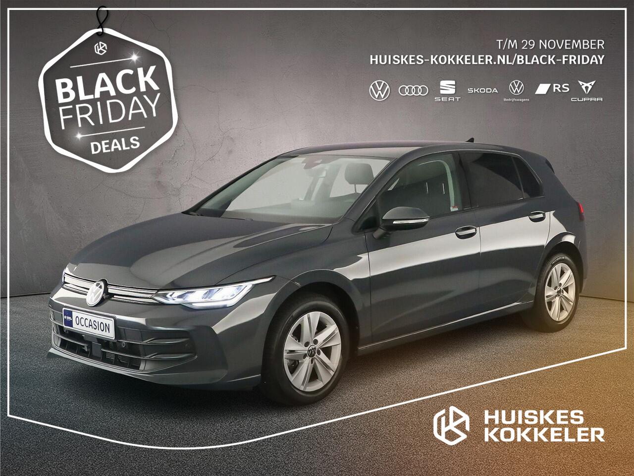 Volkswagen GOLF Life Edition 1.5 eTSI 115pk DSG Automaat Adaptive cruise control, Parkeersensoren, Stuurwiel verwarmd, LED koplampen, Airco, DAB, Stoelverwarming, App connect