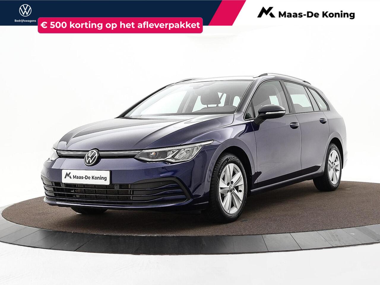Volkswagen GOLF Variant 1.0 eTSI 110pk DSG Life · Apple/Android Car Play · Elek. Trekhaak · Navigatie · P-Sensoren · Sfeerverlichting · 16'' Inch · Garantie t/m 22-06-2027 of 100.000km