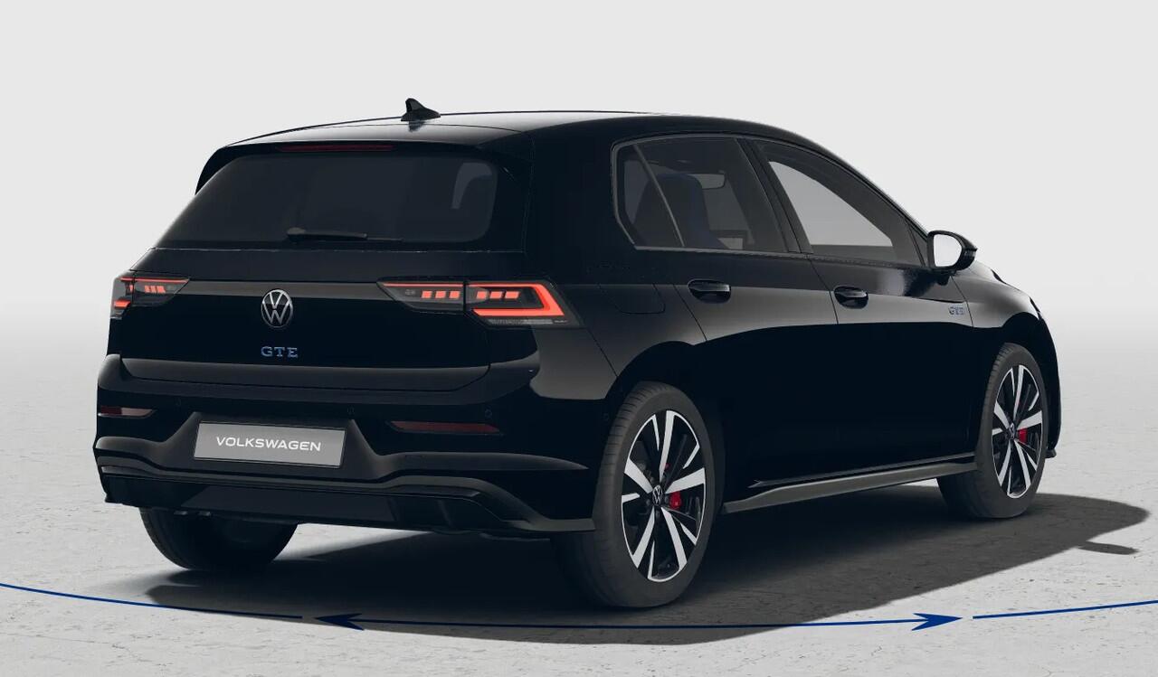 Volkswagen GOLF 1.5 eHybrid GTE 272 pk | Panorama dak | Stoel/Stuur verwarming | 360* Camera | Schuif/Kantel dak | Adaptive cruise controler | Keyless start | Apple CarPlay/Android Auto | Draadloze telefoonlader | IQ.Lights | Climate controle | Parkeersensoren V+A | Navi