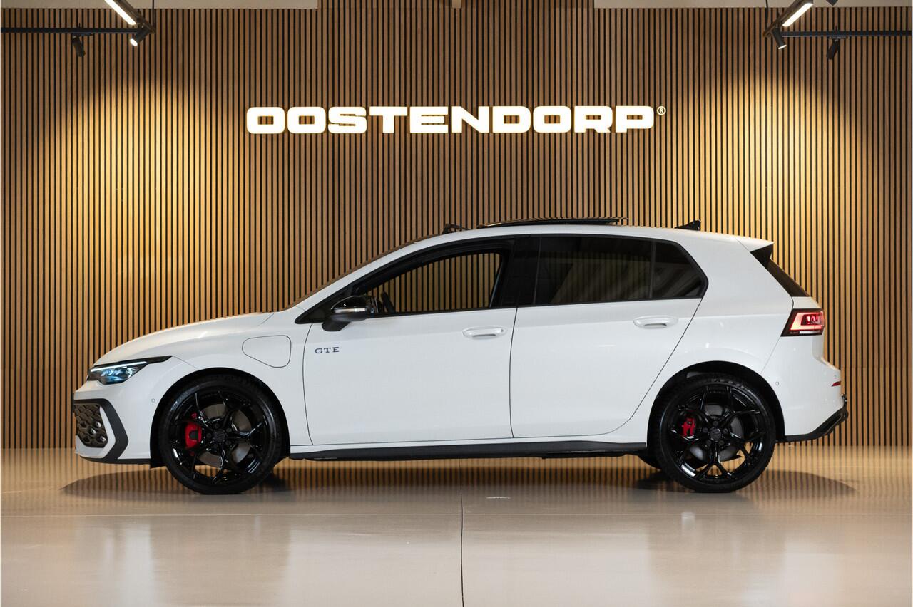 Volkswagen GOLF 1.5/272pk eHybrid GTE|2025|Panoramadak|Leer+Memory|Matrix LED|Trekhaak|19"Blackstyle|Cruise+ACC|PDC+Assist+Camera|LED-Mistlampen|VOL!