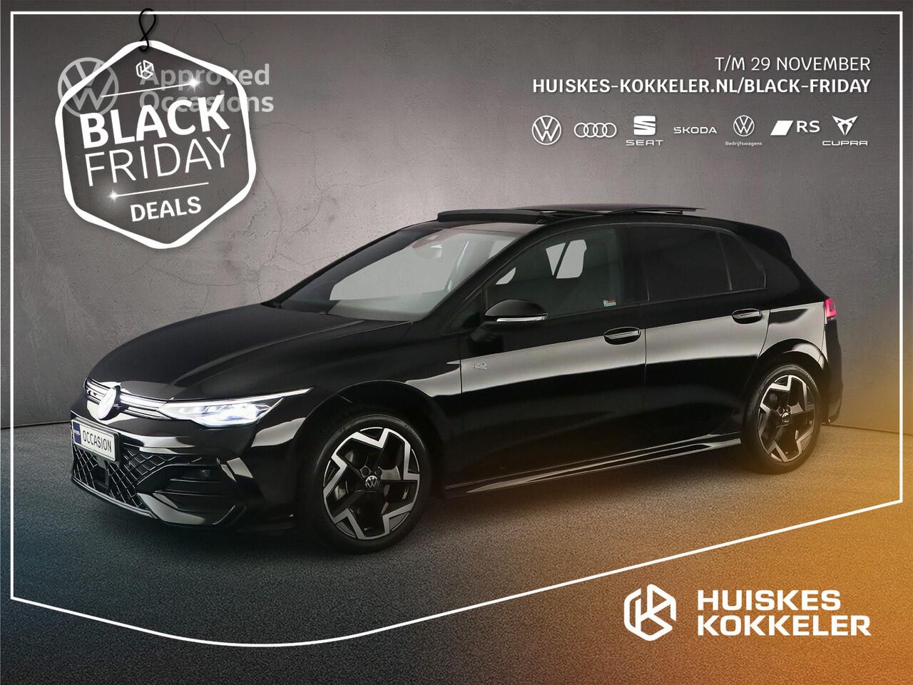 Volkswagen GOLF R-Line Edition 1.5 eTSI 150pk DSG Automaat Panoramadak, LED matrix koplampen, Harman Kardon audio, Adaptive cruise ontrol, Achteruitrijcamera