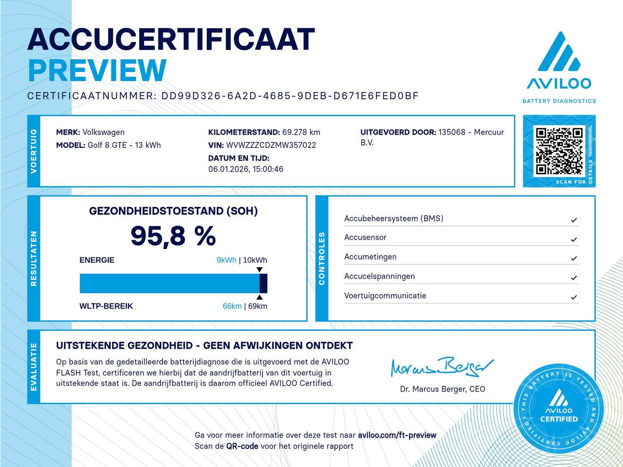 Volkswagen GOLF 1.4 eHybrid GTE | Virtual | Sfeer | Carplay | Adap. Cruise | Keyless | Parkeersens.