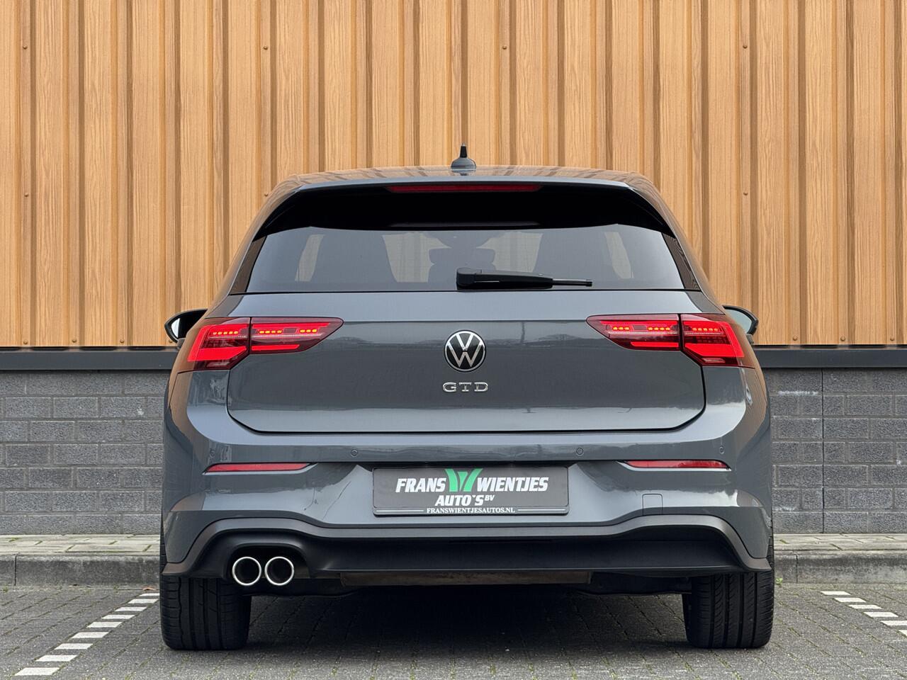 Volkswagen GOLF 2.0 TDI GTD | 200 PK! | Apple Carplay | Android Auto | Sfeerverlichting | Navigatie | Adaptieve Cruise Control | Lane Assist | IQ Light | LED | DAB | Dodehoek Sensor |