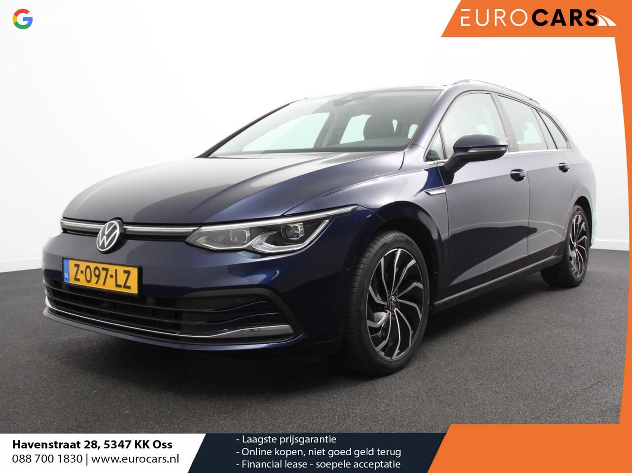 Volkswagen GOLF Variant 1.5 eTSI 150pk DSG Style | Navigatie | Apple Carplay/Android Auto | Climate Control | Camera | Parkeersensoren | Park Assist | Adaptive Cruise control | Wegklapbare trekhaak | Stoel- en stuurverwarming | Climatronic | Virtual Cockpit