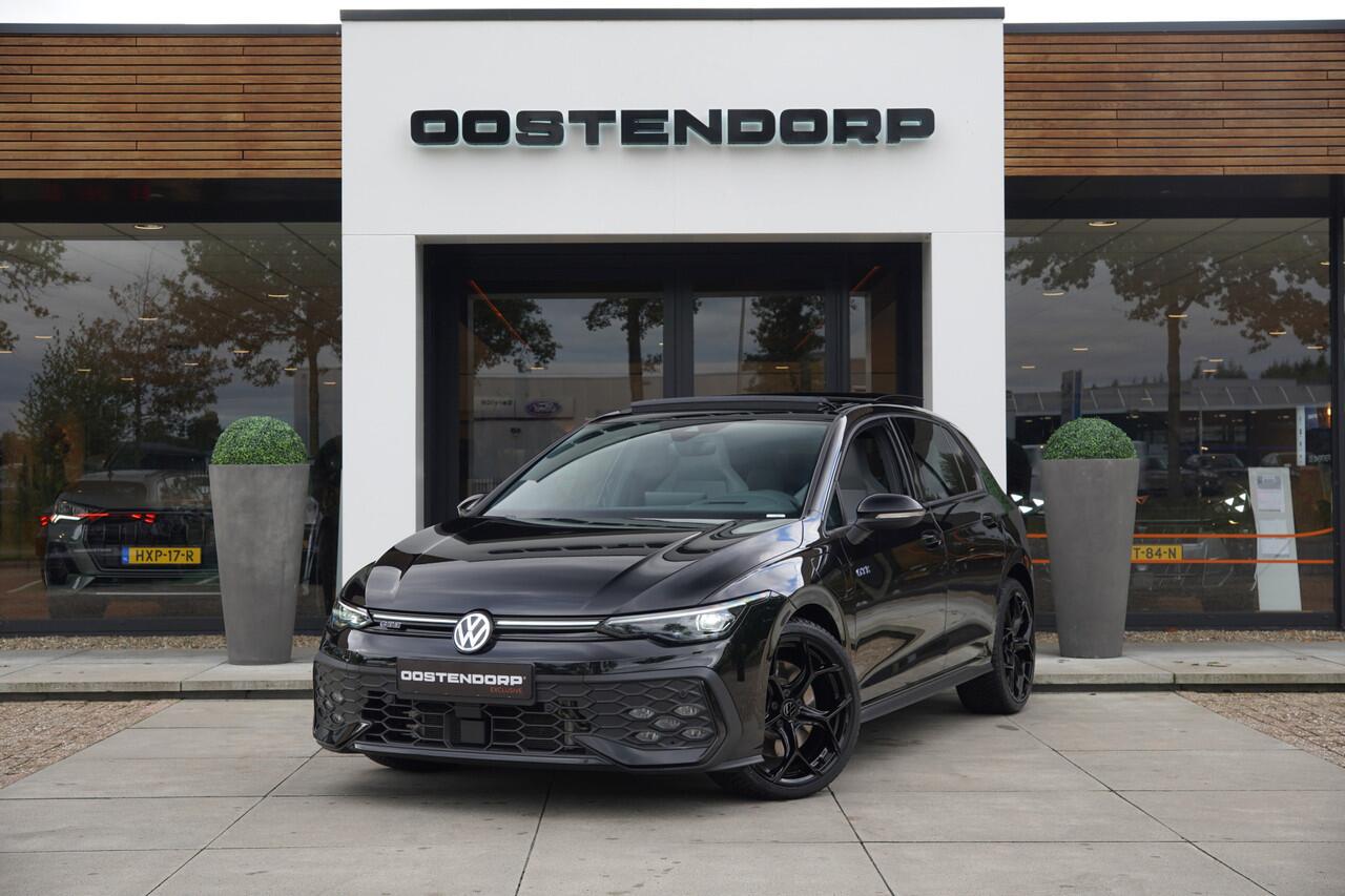 Volkswagen GOLF 1.5/272pk eHybrid GTE|2025|Panoramadak|Leer+Memory|Matrix LED|Trekhaak|19"Blackstyle|Cruise+ACC|PDC+Assist+Camera|LED-Mistlampen|VOL!