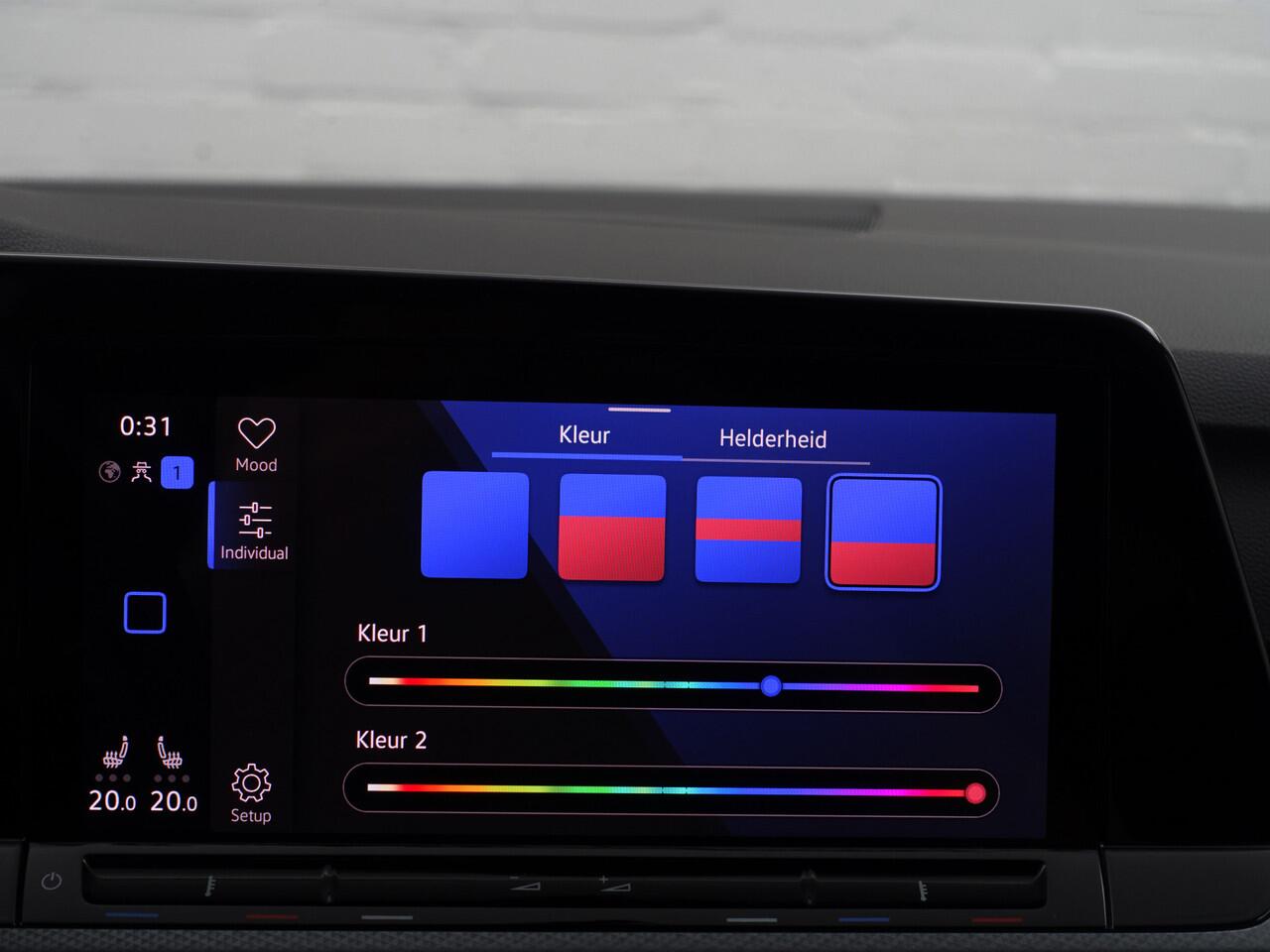 Volkswagen GOLF 1.5 TSI 24dkm, Sfeerverlichting, CarPlay, Android Auto, Keyless, Dynamic Select, IQ Led, Privacy Glass