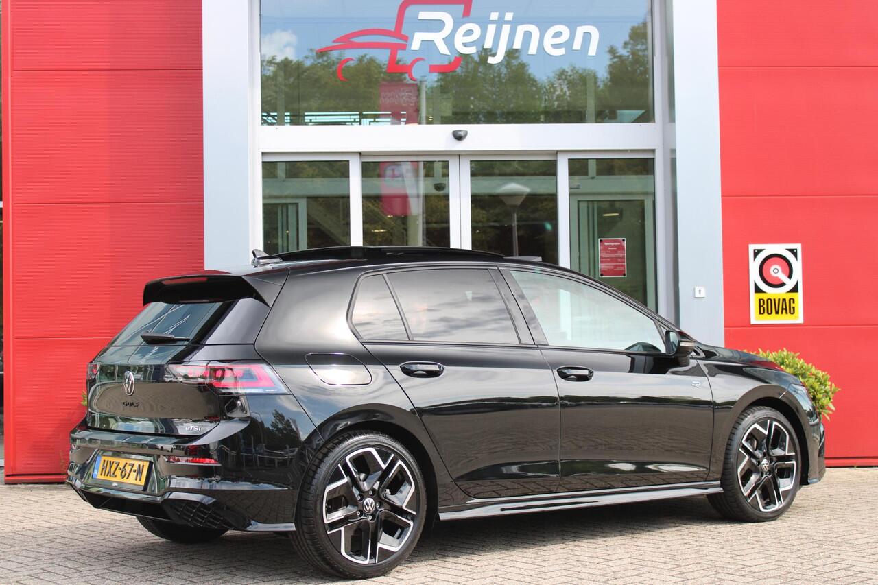 Volkswagen GOLF 8.5 1.5 eTSI 150PK AUTOMAAT R-LINE EDITION | PANORAMISCH SCHUIF/KANTEL DAK | LICHTMETALEN VELGEN 18" "YORK" | 360? CAMERA | 3-ZONE AIRCONDITIONING INCL. AIRCARE | RIJASSISTENT PAKKET O.A. ADAPTIVE CRUISE CONTROL, LANE ASSIST, DODEHOEK DETECTIE | NAVIGATIE