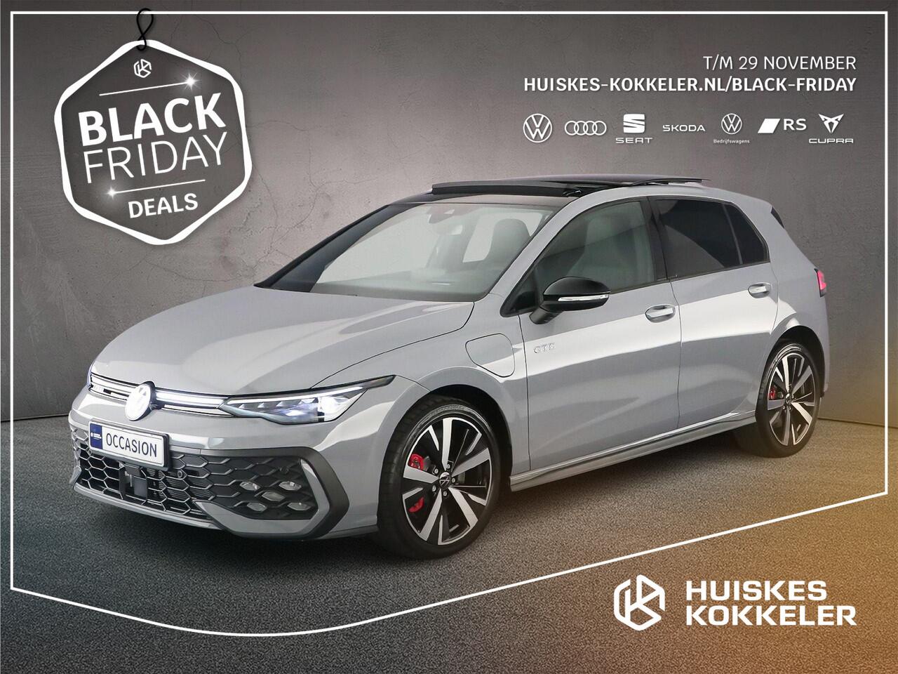 Volkswagen GOLF GTE 1.5 TSI eHybrid 272pk DSG Automaat Panoramadak, Black Style, Head up display, Adaptive cruise control, LED matrix koplampen, Achteruitrijcamera, Navigatie