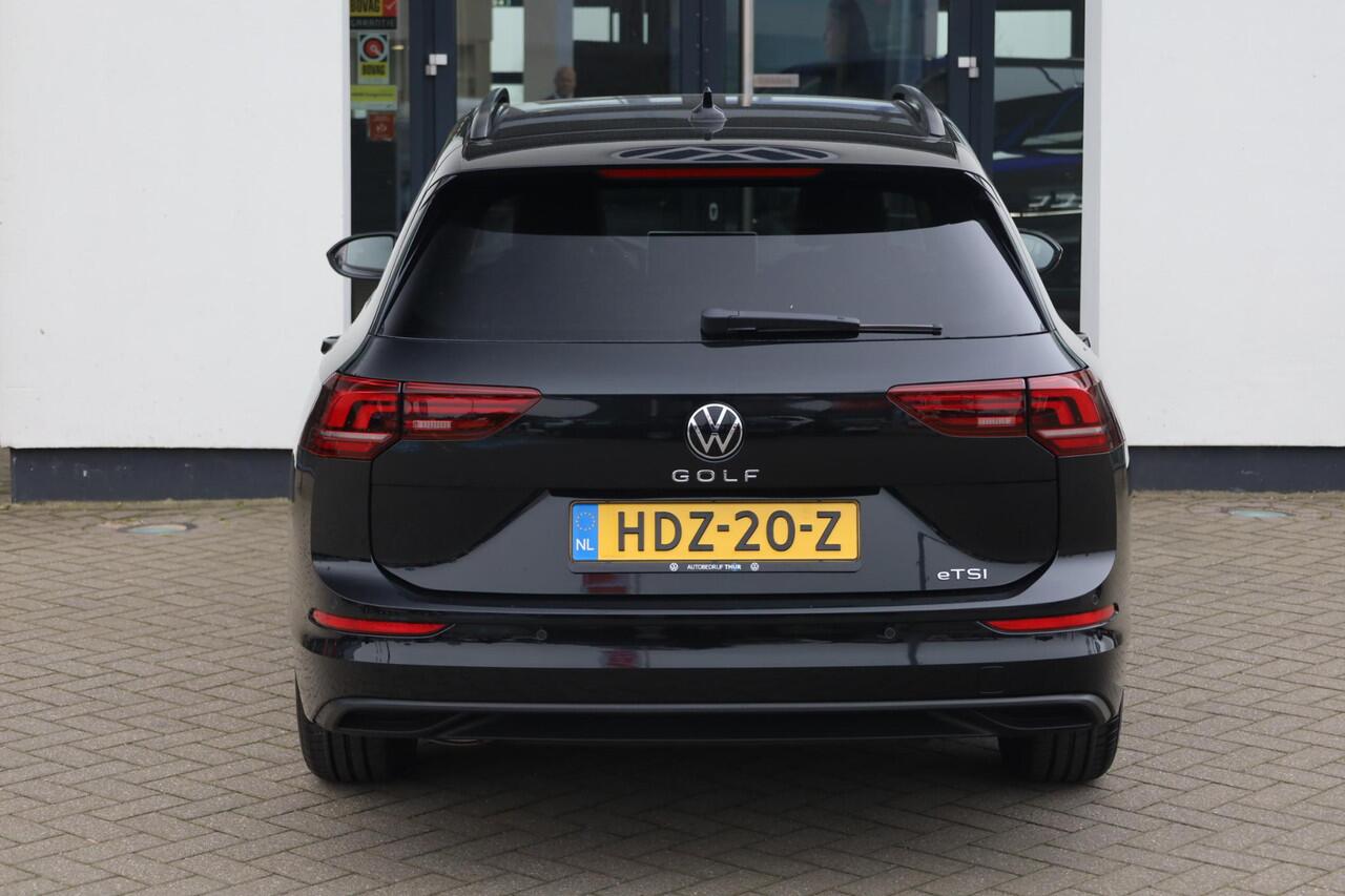 Volkswagen GOLF Variant 1.5 eTSI Life Business 116PK / 85kW, DSG, Digitaal instrumentenpaneel, Apple Carplay & Android Auto, navigatie, verwarmbare voorstoelen met massagefunctie, LED koplampen, adaptieve cruise control (acc), parkeersensoren voor en achter (pdc), DAB+, 