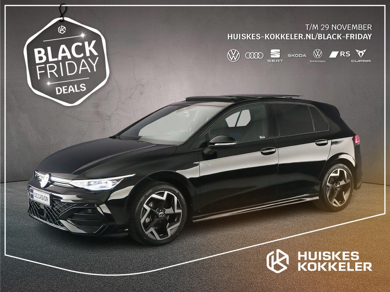 Volkswagen GOLF R-Line Edition 1.5 eTSI 150pk DSG Automaat Panoramadak, Harman Kardon audio, Adaptive cruise control, Achteruitrijcamera, LED matrix koplampen