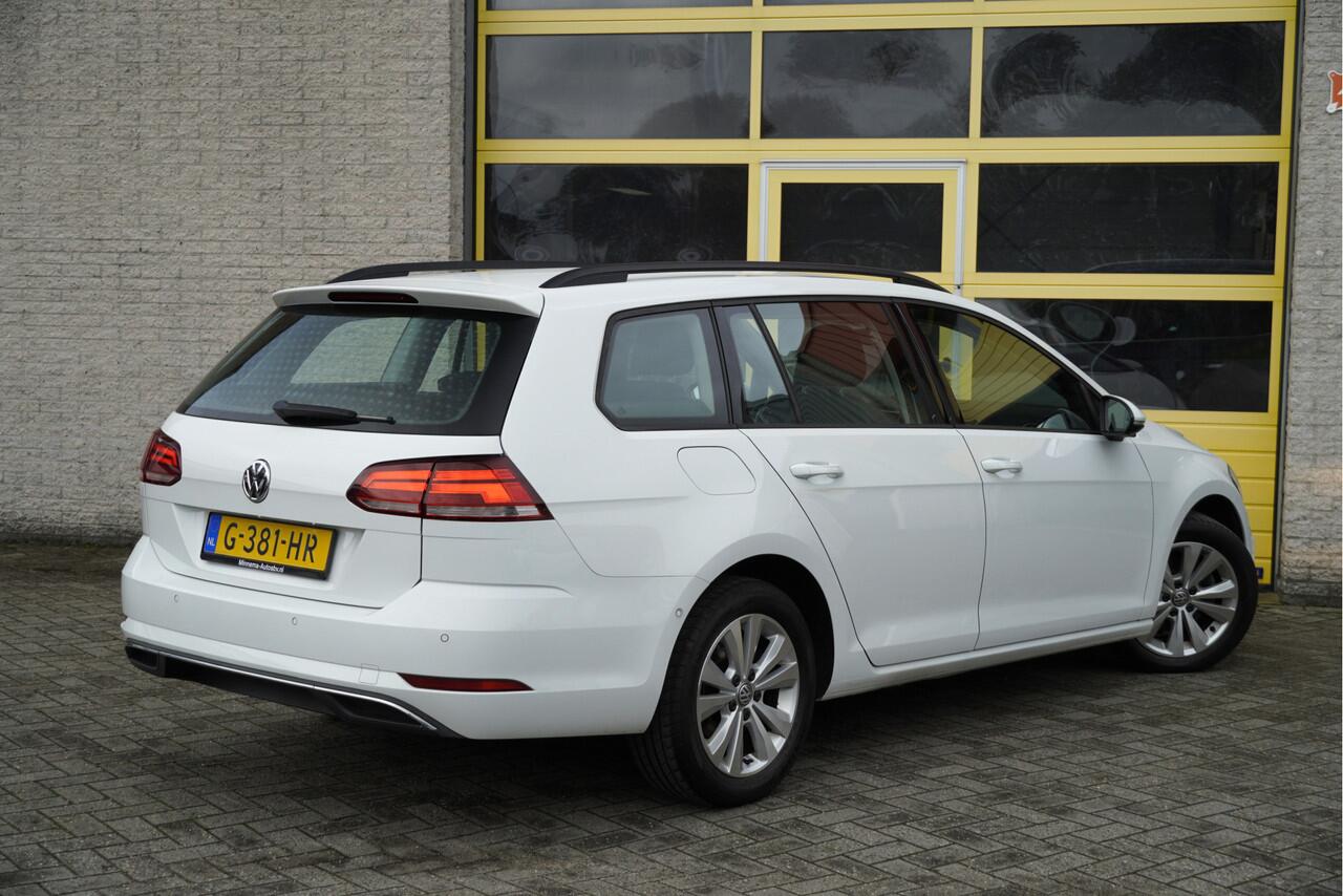 Volkswagen GOLF Variant 1.5 TGI CNG 131PK! Automaat Comfortline BJ2019 Lmv 16" | Led | Pdc | Elek. trekhaak | Climate control | Cruise control | Getint glas