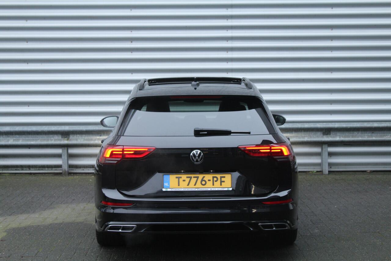 Volkswagen GOLF Variant 1.5 eTSI 150pk R-Line DSG7 Panoramadak BTW NL-Auto NAP Clima Cruise Navi Camera Keyless LED Plus 18"LMV