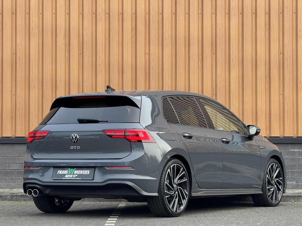 Volkswagen GOLF 2.0 TDI GTD | 200 PK! | Apple Carplay | Android Auto | Sfeerverlichting | Navigatie | Adaptieve Cruise Control | Lane Assist | IQ Light | LED | DAB | Dodehoek Sensor |