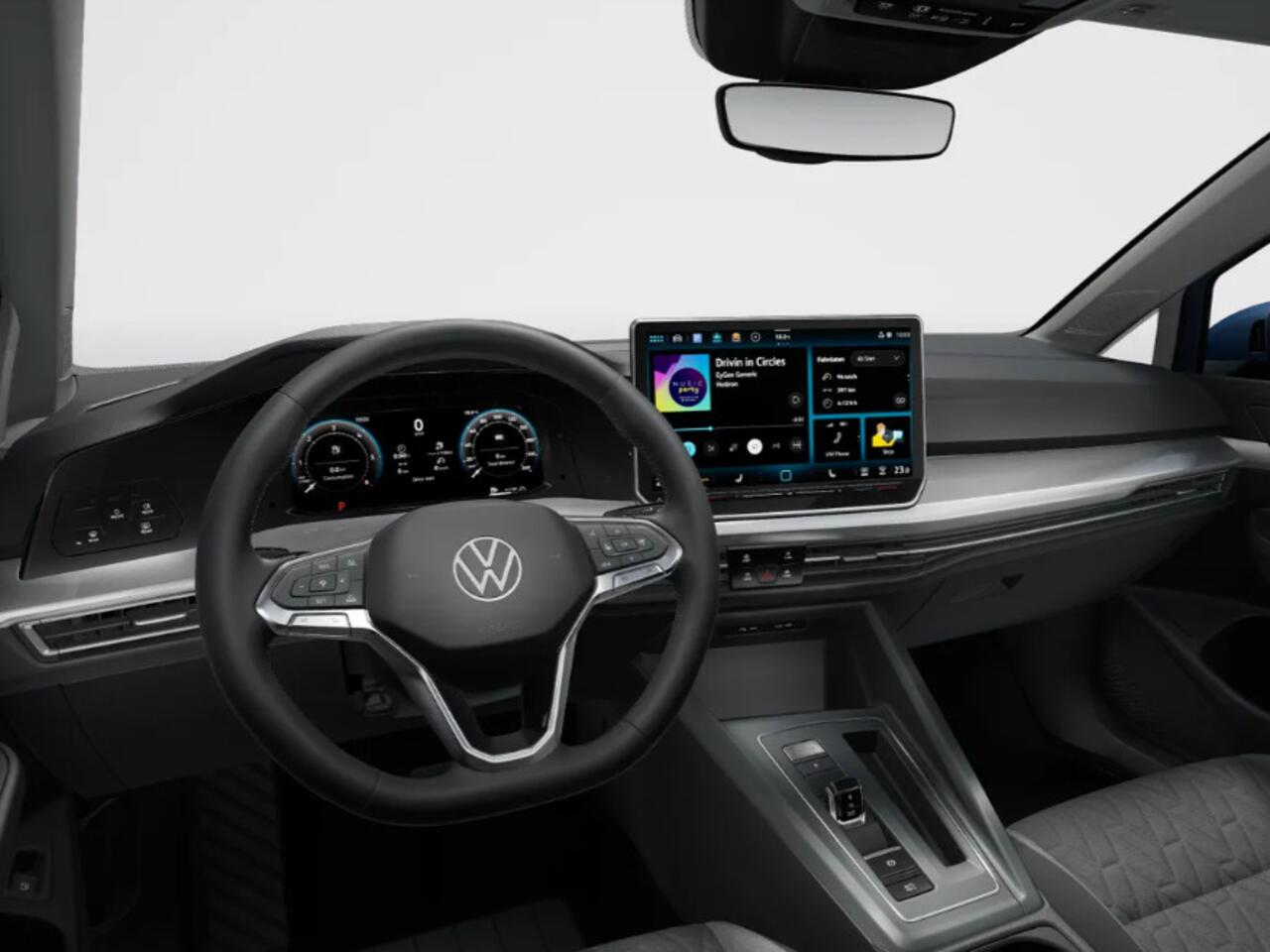 Volkswagen GOLF 1.5 eHybrid Life Edition 204 pk 6 versn. DSG PRIVATE LEASE VANAF ¤459P/M · Achteruitrijcamera · draadloze telefoonlader · Voorraad OUTLET ·