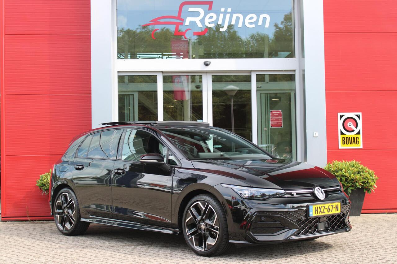 Volkswagen GOLF 8.5 1.5 eTSI 150PK AUTOMAAT R-LINE EDITION | PANORAMISCH SCHUIF/KANTEL DAK | LICHTMETALEN VELGEN 18" "YORK" | 360? CAMERA | 3-ZONE AIRCONDITIONING INCL. AIRCARE | RIJASSISTENT PAKKET O.A. ADAPTIVE CRUISE CONTROL, LANE ASSIST, DODEHOEK DETECTIE | NAVIGATIE