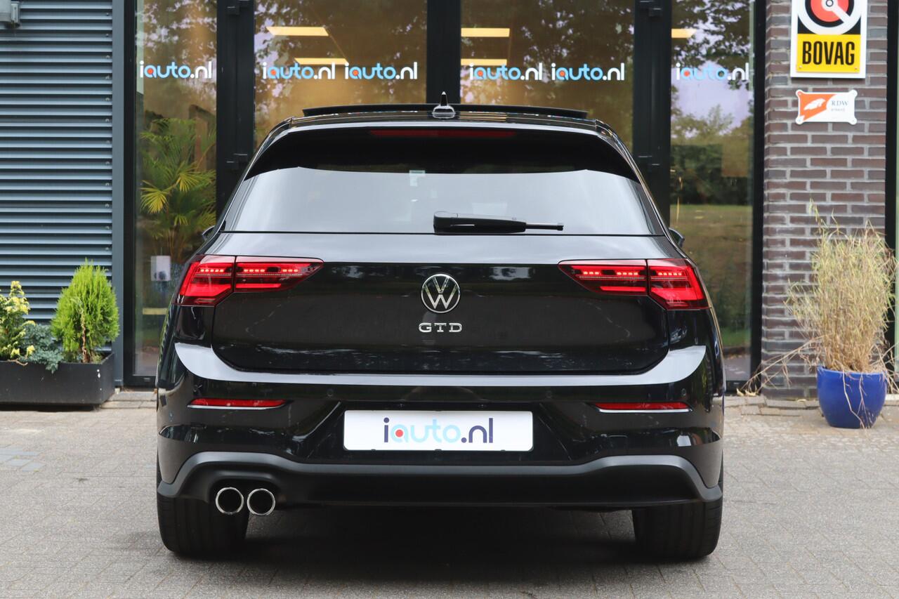 Volkswagen GOLF 2.0 TDI 147kW/200PK GTD Pano/Leder/IQ.Light/HK/Camera/Head-up/Elek. stoel/DCC/19"/Trekhaak wegkl.
