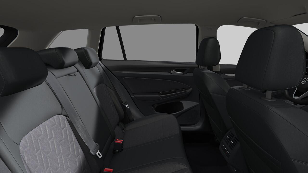 Volkswagen GOLF Variant 1.5 TSI 116 6MT Life Business Zijruiten achter en achterruit getint, 65% lichtabsorberend | Rijstrookbehoudassistent (Lane Assist) | Airconditioning automatisch, 3-zone (Climatronic)