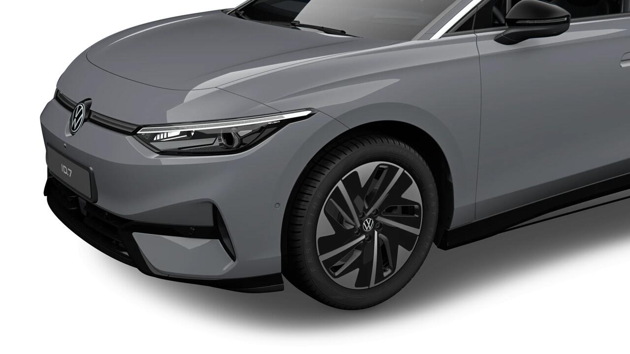 Volkswagen ID ID.7 Tourer Pro Business | Achterbank in ongelijke delen neerklapbaar incl. middenarmsteun en doorlaadmogelijkheid | Afstandscontrolesysteem (Front Assist), met voetgangers- en fietsersherkenning | Automatische afstandsregeling (Adaptive Cruise Control)