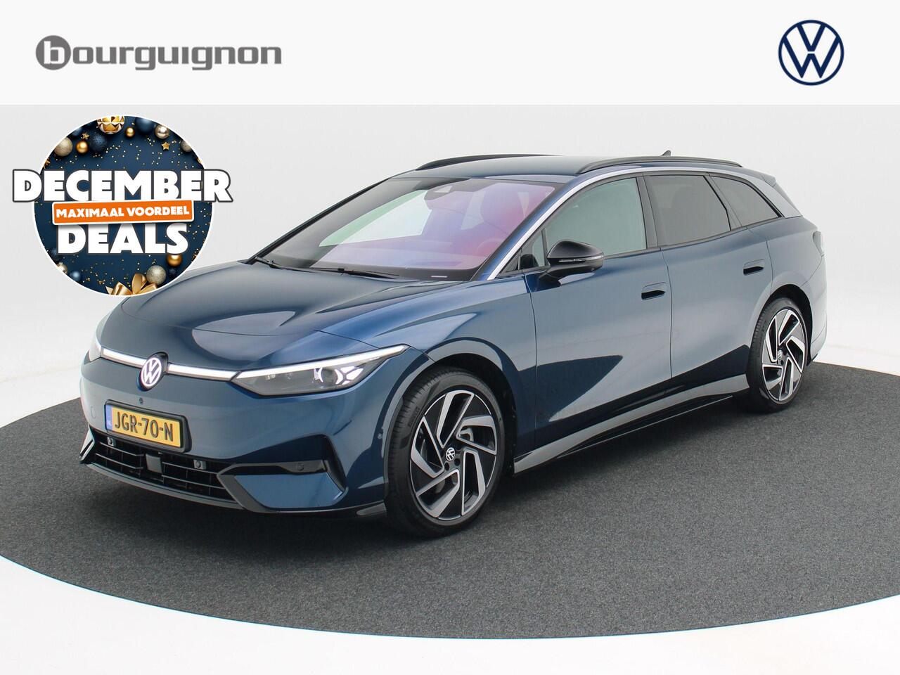 Volkswagen ID ID.7 Tourer Pro Business 77 kWh 286 pk | 360 Camera | Ergonomische Voorstoelen | Stoel/Stuur Verwarming | Travel Assist | Autonome Parkeerfunctie |