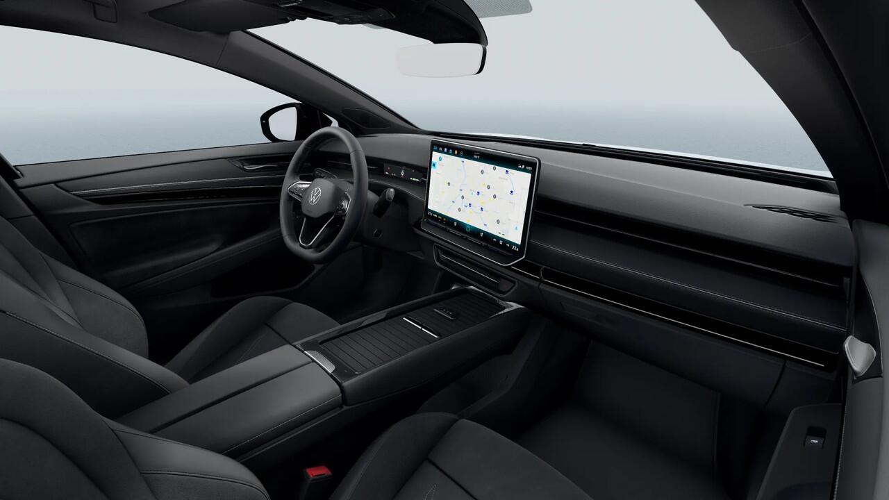 Volkswagen ID ID.7 Tourer Pro Limited Edition | Achterbank in ongelijke delen neerklapbaar incl. middenarmsteun en doorlaadmogelijkheid | Afstandscontrolesysteem (Front Assist), met voetgangers- en fietsersherkenning | Airconditioning automatisch, 2-zone (Climatronic)