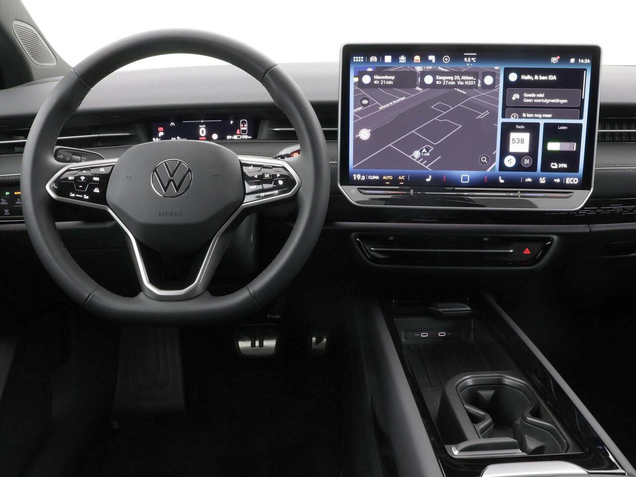 Volkswagen ID ID.7 Pro Limited Edition 77 kWh accu 286 pk · Achteruitrijcamera · Draadloze telefoonverbinding · LEDER INTERIEUR - 20 INCH Winterset