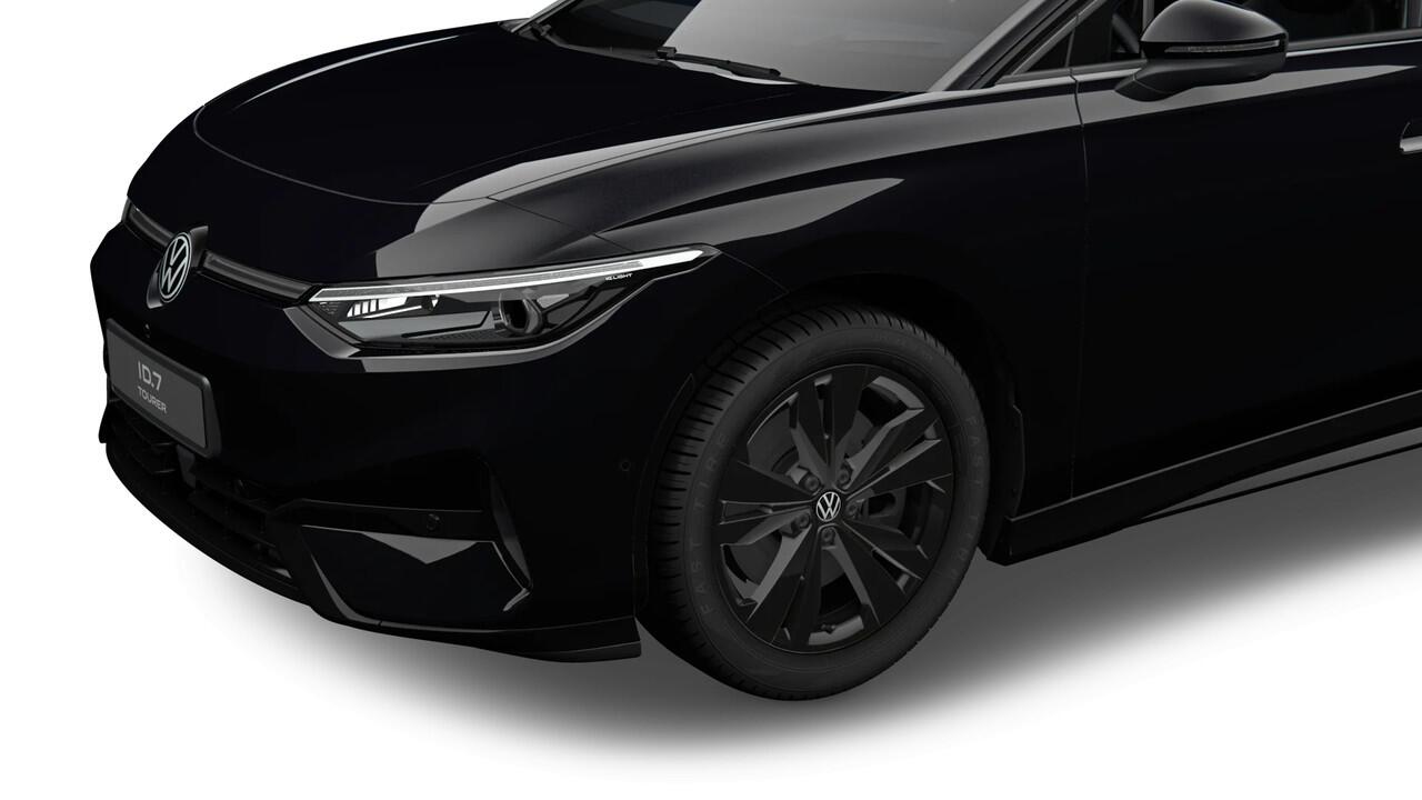 Volkswagen ID ID.7 Tourer Pro Limited Edition | Achterbank in ongelijke delen neerklapbaar incl. middenarmsteun en doorlaadmogelijkheid | Afstandscontrolesysteem (Front Assist), met voetgangers- en fietsersherkenning | Airconditioning automatisch, 2-zone (Climatronic)