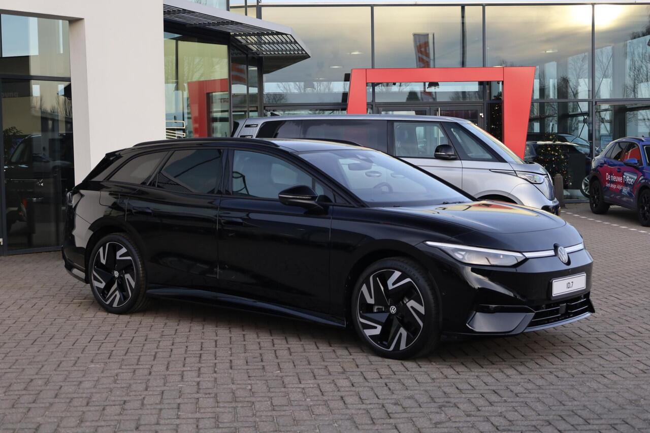 Volkswagen ID ID.7 Tourer Pro S Limited Edition 86 kWh 286PK / 210kW LED Matrix IQ.Light, 360º camera, panoramadak, verwarmbare voorstoelen met massagefunctie en geheugen, Apple Carplay & Android Auto, head-up display, dodehoekdetectie (Side Assist), draadloos telefoon