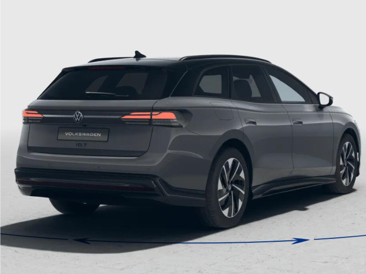 Volkswagen ID ID.7 Tourer Pro Limited Edition 77 kWh accu 286 PK · Stuurwiel verwarmd · Draadloze telefoonlader · 360 Rondomzicht camera · Prijs is inclusief inruilpremie ·