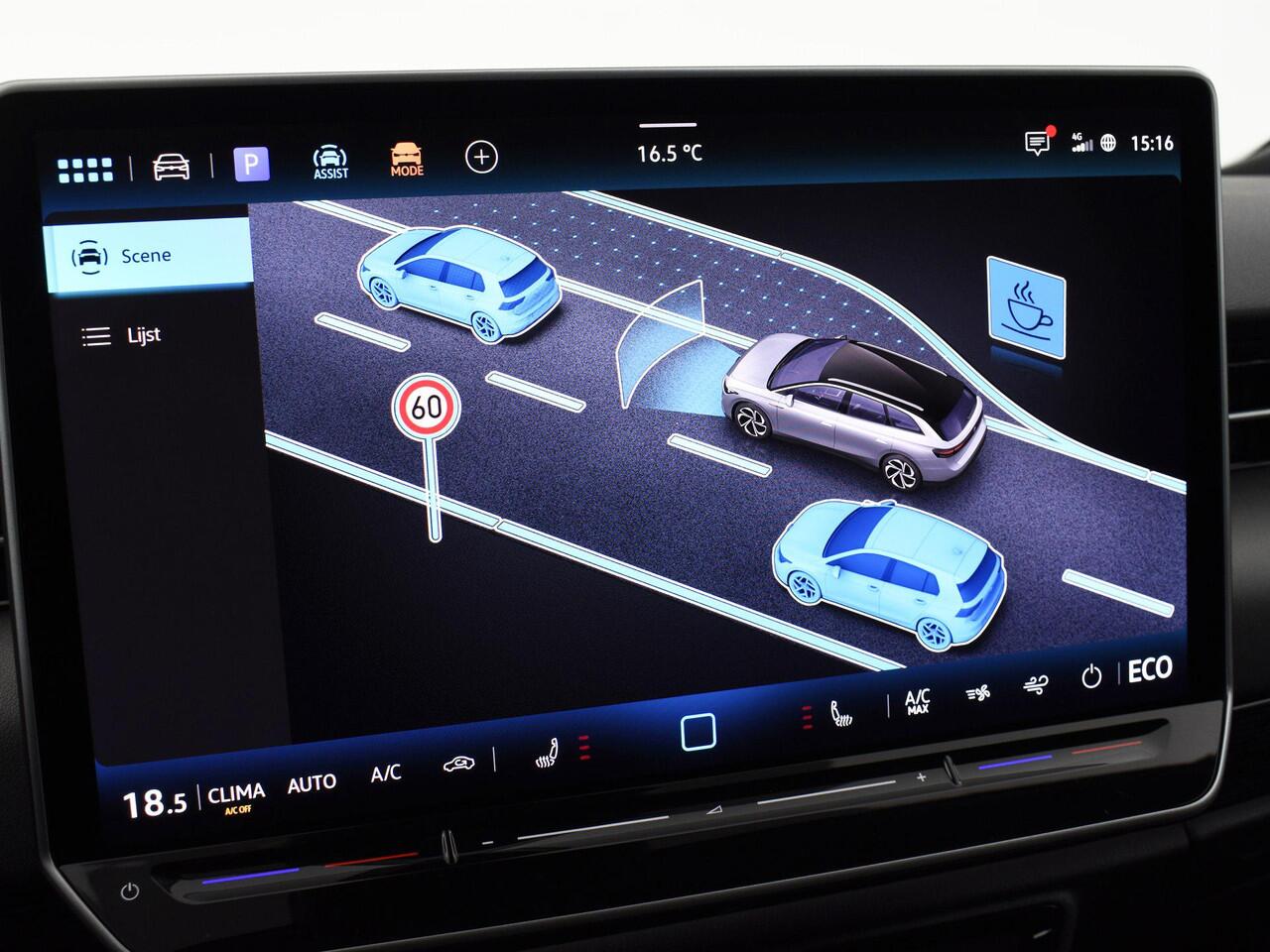 Volkswagen ID ID.7 Tourer Tourer Limited Edition 77 kWh accu 286 pk · Draadloze telefoonlader · Achteruitrijcamera · Multifunctioneel stuurwiel ·