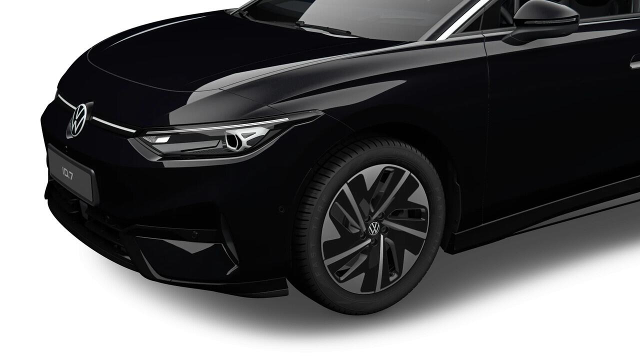 Volkswagen ID ID.7 Pro Business | Achterbank in ongelijke delen neerklapbaar incl. middenarmsteun en doorlaadmogelijkheid | Afstandscontrolesysteem (Front Assist), met voetgangers- en fietsersherkenning | Automatische afstandsregeling (Adaptive Cruise Control)