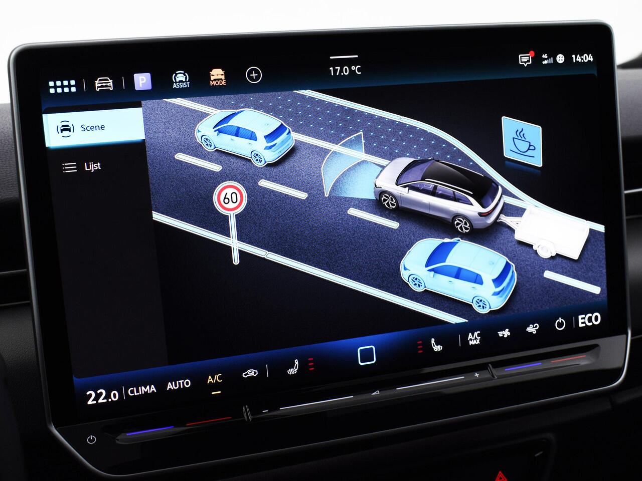 Volkswagen ID ID.7 Limited Edition 77 kWh accu 286 PK · Achteruitrijcamera · Draadloze telefoonverbinding · Trekhaak inklapbaar, met elektrische ontgrendeling ·