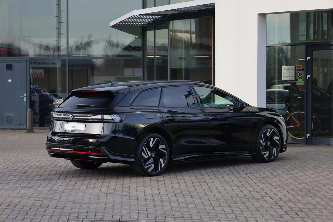 Volkswagen ID ID.7 Tourer Pro S Limited Edition 86 kWh 286PK / 210kW LED Matrix IQ.Light, 360º camera, panoramadak, verwarmbare voorstoelen met massagefunctie en geheugen, Apple Carplay & Android Auto, head-up display, dodehoekdetectie (Side Assist), draadloos telefoon