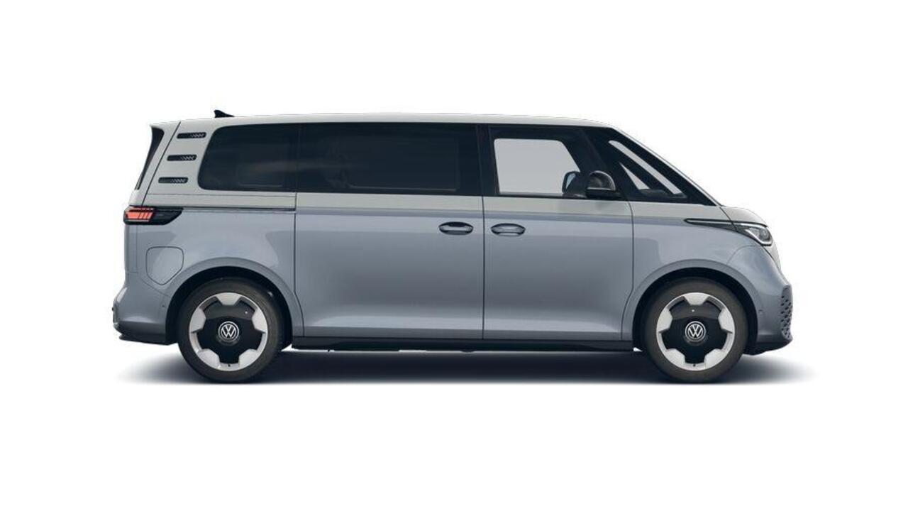 Volkswagen ID. Buzz Pro Bulli Limited 286pk 86 kWh LWB | 7-zits | Trekhaak | AssistancePlus pakket | ComfortPlus pakket | Design pakket | Open & Close pakket