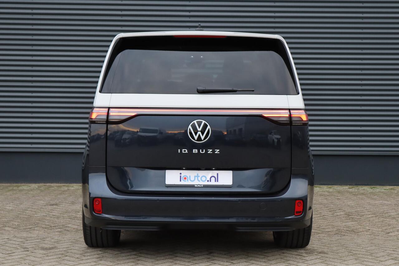Volkswagen ID. Buzz Pro 286pk 86 kWh LWB 7p. IQ.Light/ACC/Camera/Elek. schuifdeuren/Keyless/Dodehoek/Elek. klep/20"