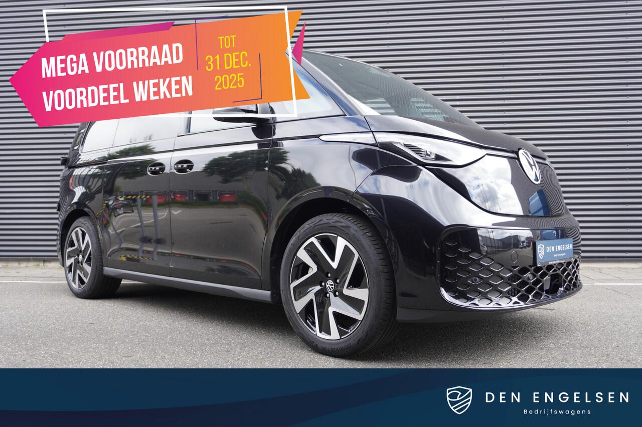 Volkswagen ID. Buzz Cargo ID. Buzz Cargo 340 pk 4-Motion ID. Buzz Cargo 340 pk 4-Motion, Anniversary Edition, Achteruitrijcamera, Bijrijdersbank, Navigatie, Achterdeuren zonder ruit, Warmtepomp