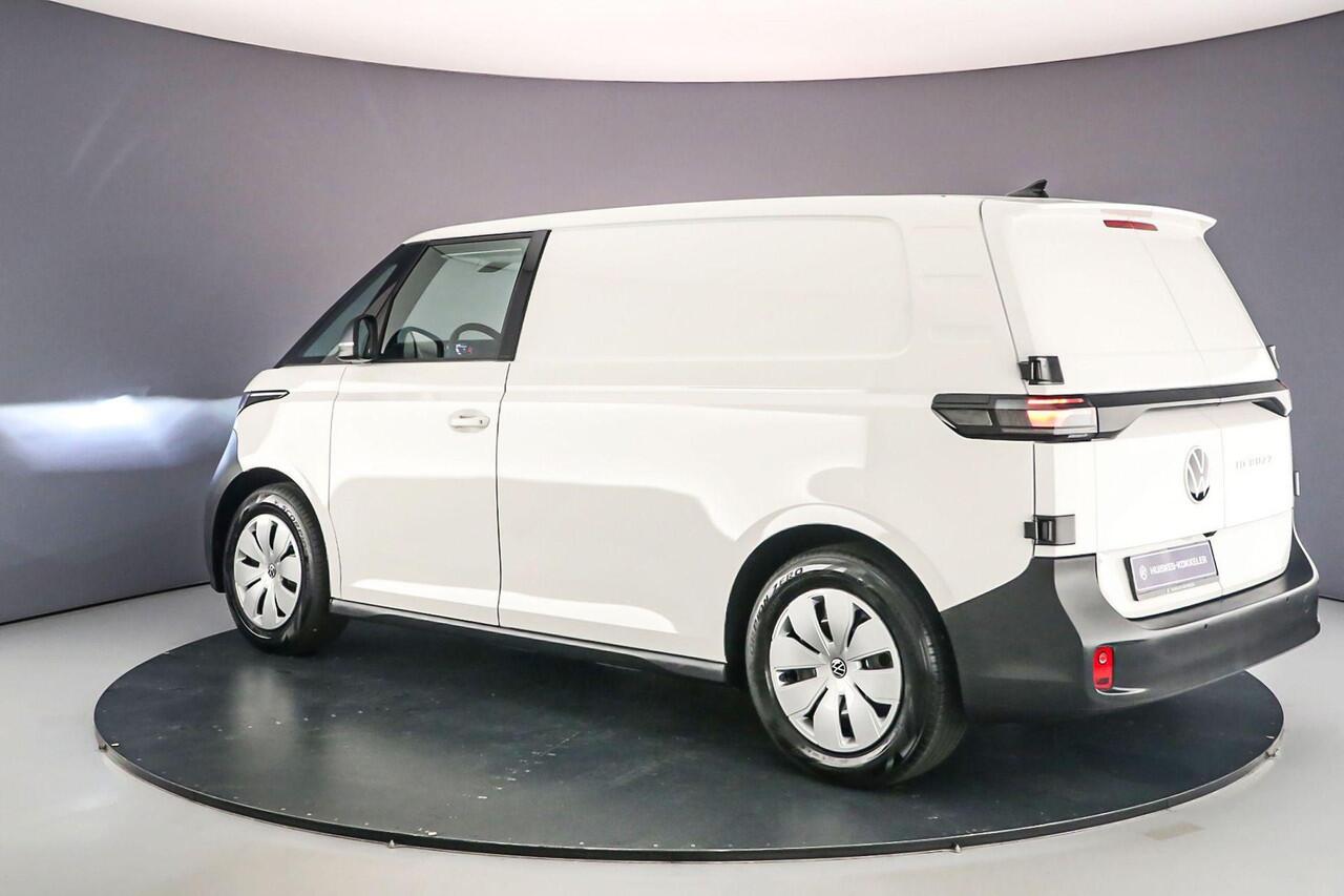 Volkswagen ID. Buzz Cargo Economy Business 59 kWh 170pk > Netto-ACTIE-Prijs; bij koop of leasen via HK / excl. kosten rijklaarmaken < | ACC | All-season banden | Achteruitrijcamera |