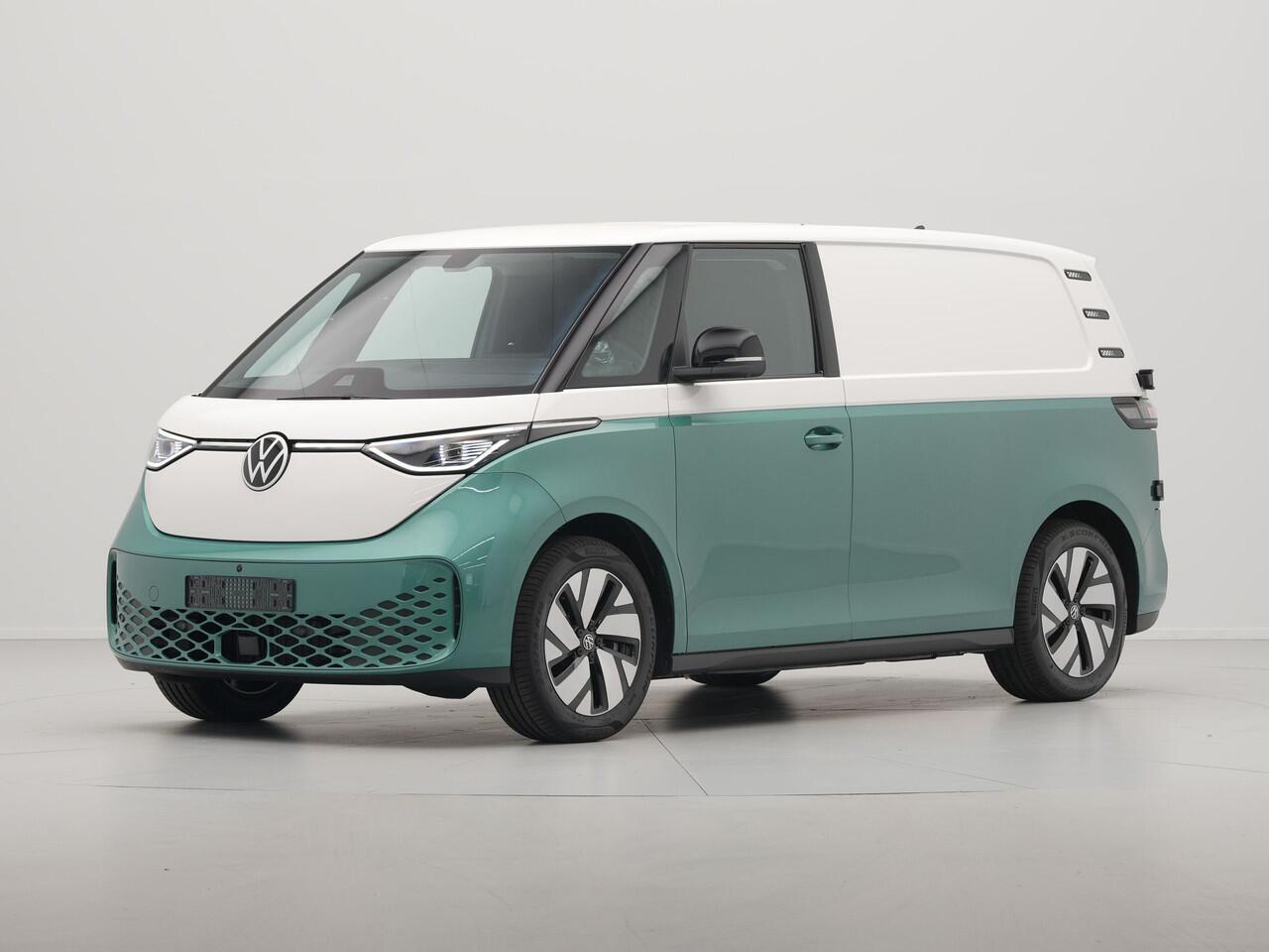 Volkswagen ID. Buzz Cargo Anniversary Edition 79 kWh 210kW 286PK Two Tone Wit/Mintgroen