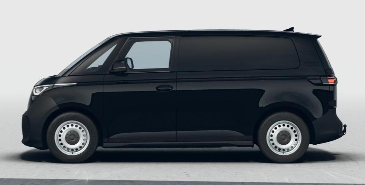 Volkswagen ID. Buzz Cargo Bedrijfswagens Economy Business 210 kW (286 pk) Elektromotor | Voorstoelen verwarmbaar | Bekleding, stof robuust | 360 graden camera | Trekhaak | Assistance pakket plus |