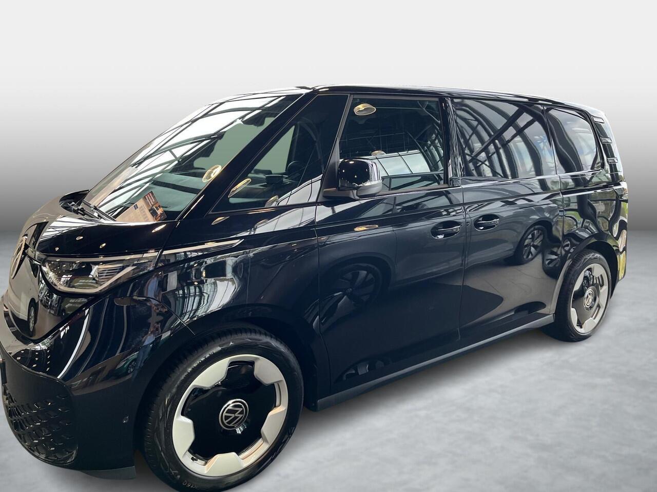 Volkswagen ID. Buzz Cargo Bedrijfswagens Anniversary Edition 4M 340 pk 250 kW elektromotor | 4 Motion | Achteruitrijcamera (Rear View) inclusief 360 graden camera (Area View) | Assistance Pakket Plus | Digitale radio-ontvangst (DAB+) | Navigatie 'Discover Pro' | Anniversary Editio