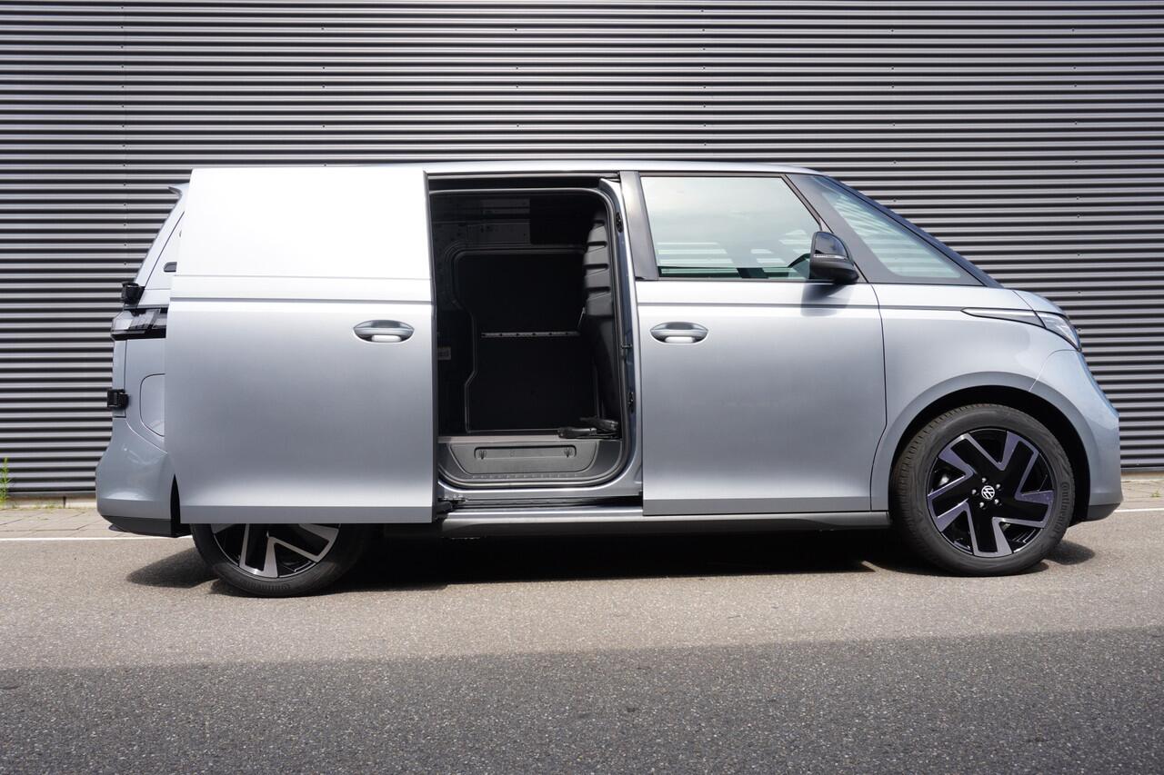 Volkswagen ID. Buzz Cargo ID. Buzz Cargo 286 pk ID. Buzz Cargo 286 pk, Bulli, Achteruitrijcamera, Comfortstoelen met armleuning, Navigatie, Achterdeuren zonder ruit, Trekhaak