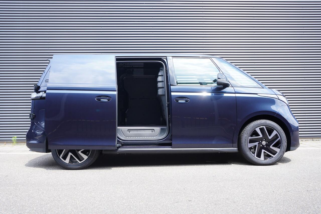 Volkswagen ID. Buzz Cargo ID. Buzz Cargo 286 pk ID. Buzz Cargo 286 pk, Achteruitrijcamera, Comfortstoelen met armleuning, Navigatie, Achterdeuren zonder ruit, Trekhaak