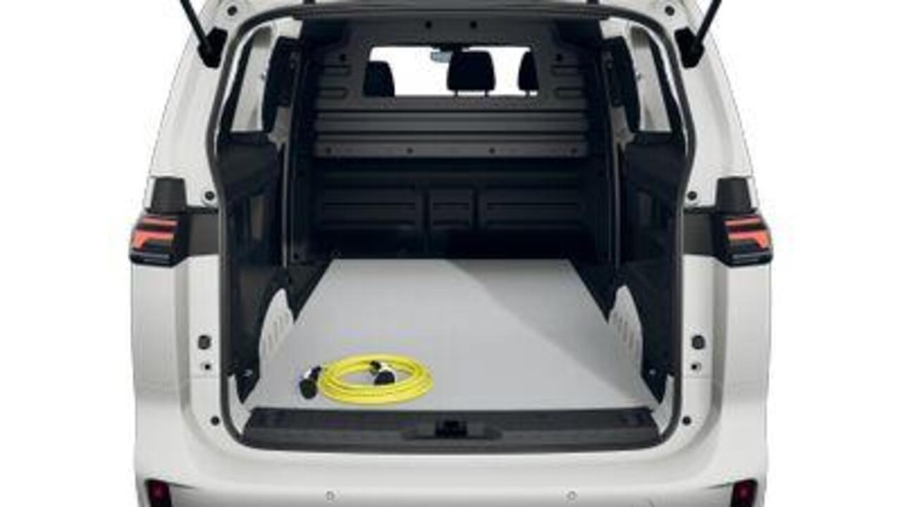 Volkswagen ID. Buzz Cargo Bedrijfswagens Cargo Elektromotor 286 pk Volkswagen Bedrijfswagens ID. Buzz Cargo Elektromotor 286 pk zijschuifdeur links en rechts! VOORRAAD!! RIJKLAARPRIJS!!