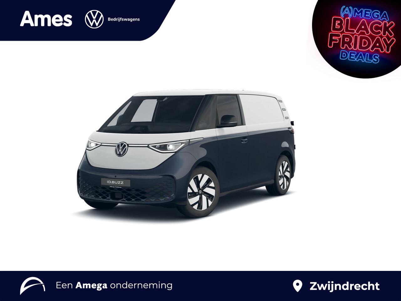 Volkswagen ID. Buzz Cargo Anniversary Edition 79 kWh 286PK | 360 graden camera | Achterdeuren | Trekhaak