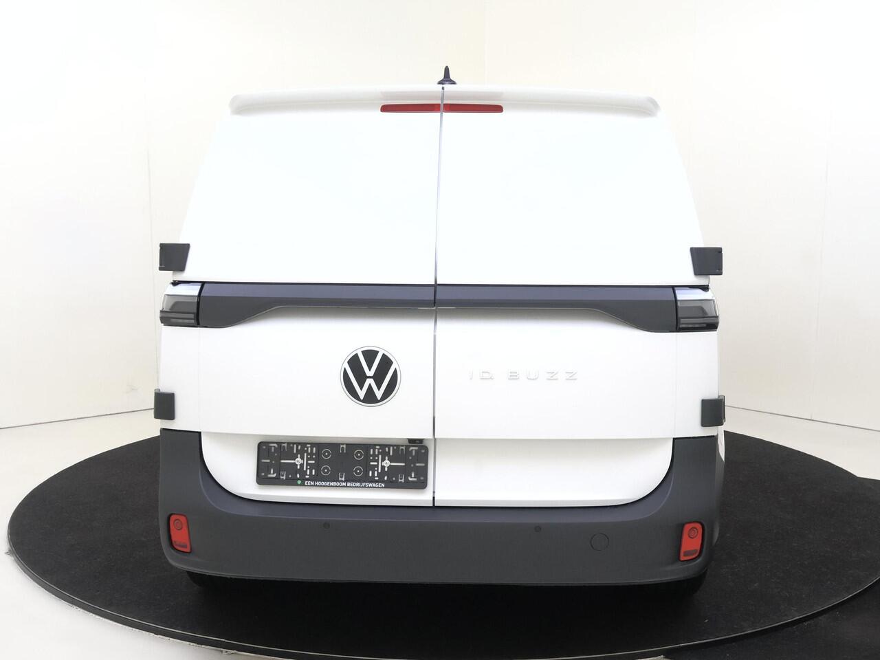 Volkswagen ID. Buzz Cargo Bedrijfswagens Economy Business 125 kW (170 pk) Elektromotor | Voorstoelen verwarmbaar | Bekleding, stof robuust | 360 graden camera | Trekhaak | Assistance pakket plus |