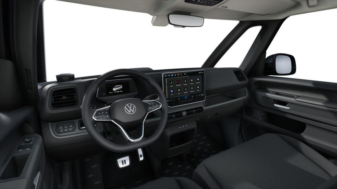 Volkswagen ID. Buzz Cargo Bedrijfswagens Anniversary Edition 4M 340 pk 250 kW elektromotor | 4 Motion | Achteruitrijcamera (Rear View) inclusief 360 graden camera (Area View) | Assistance Pakket Plus | Digitale radio-ontvangst (DAB+) | Navigatie 'Discover Pro' | Anniversary Editio