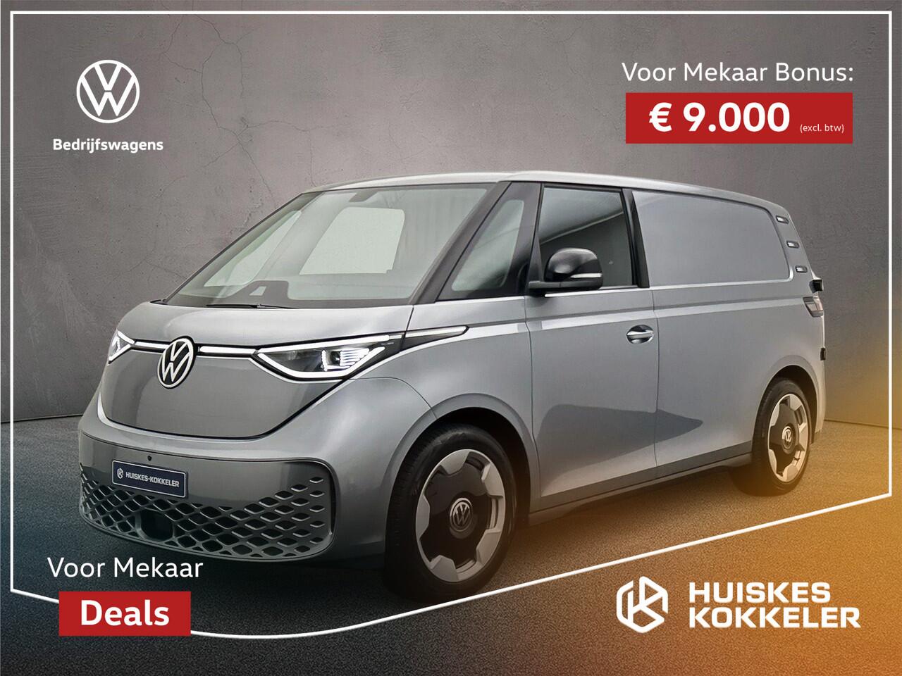 Volkswagen ID. Buzz Cargo Bulli Edition 286pk 79 kWh | Voor Mekaar Deal > ACTIE-Prijs; bij koop of leasen via HK <