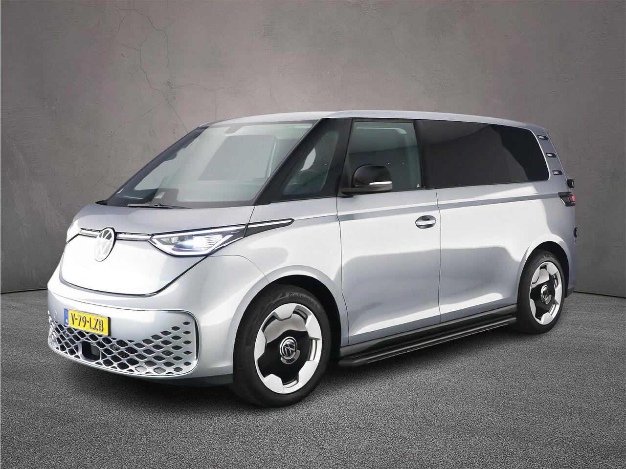 Volkswagen ID. Buzz Cargo Bulli Edition 286pk 79 kWh | Stuurverwarming | Glasslook | Navigatie | Trekhaak | OpenClose-pakket | Sidesteps | Comfort-tussenwand