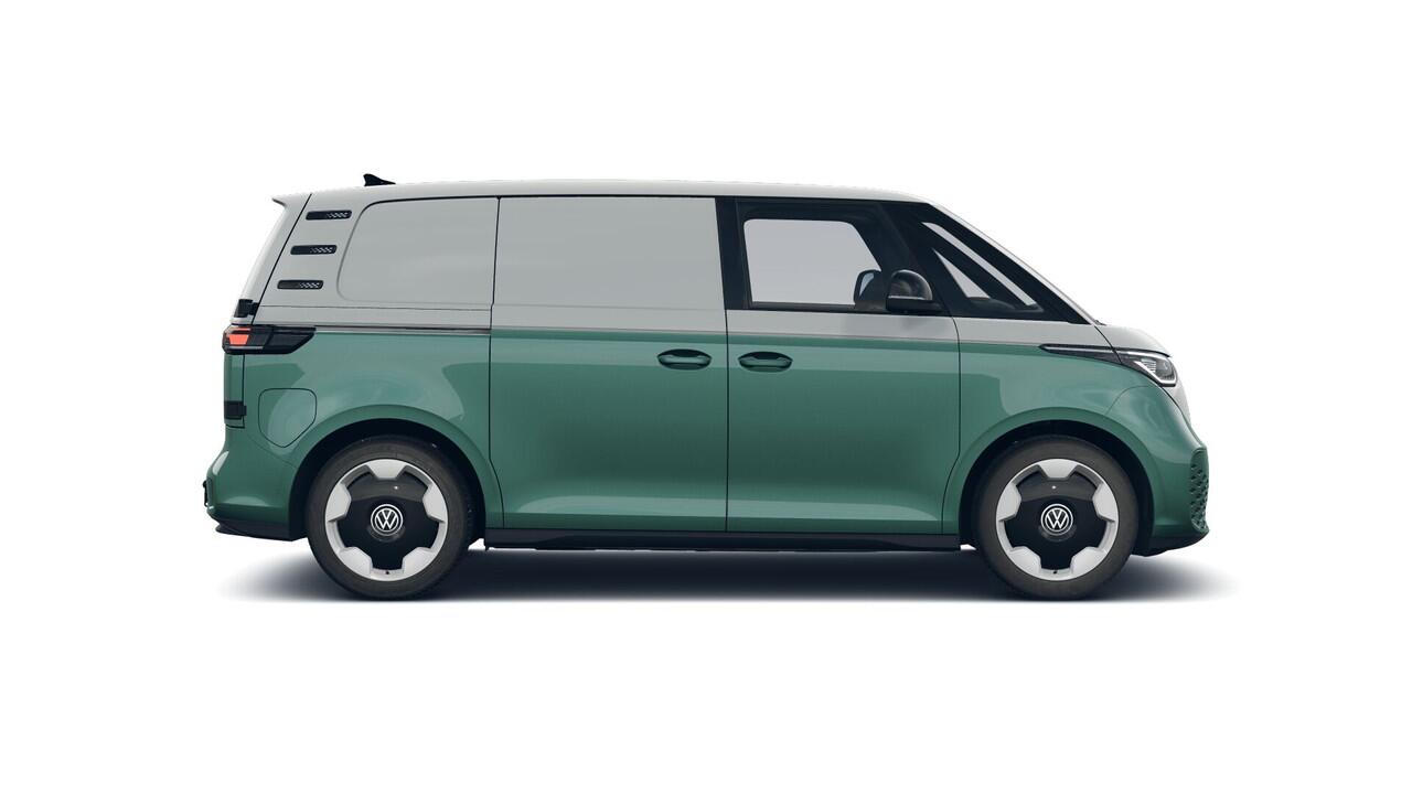 Volkswagen ID. Buzz Cargo Anniversary Edition 79 kWh 4MOTION 340 PK | Trekhaak 1.800KG trekken | 360 graden camera | Achterdeuren